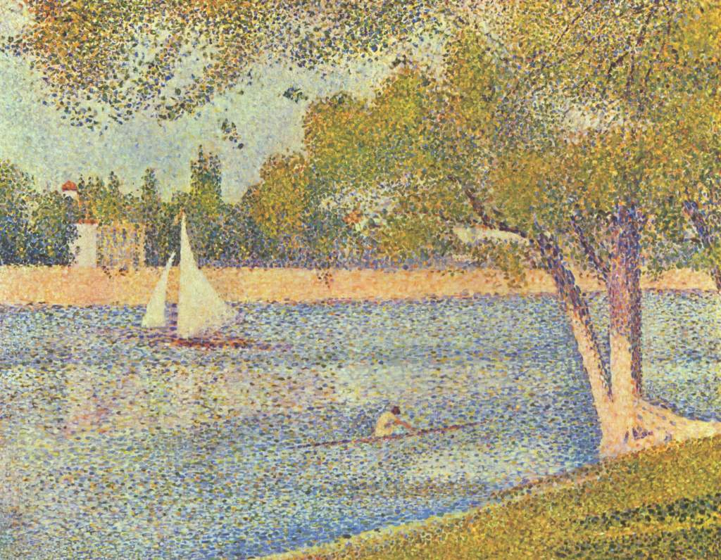 Georges Seurat pointillism artist research