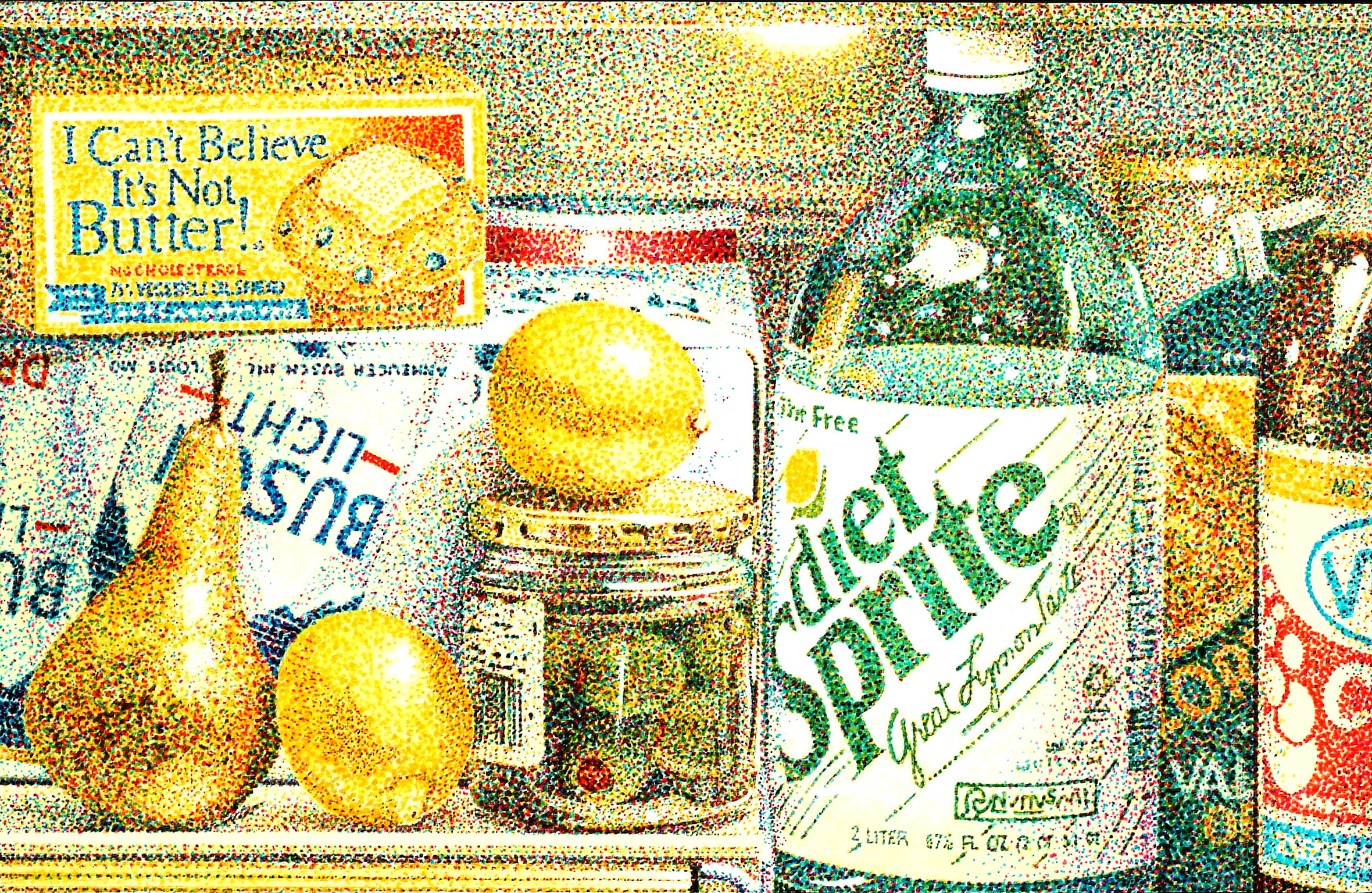 Jerry Wilkerson - modern pointillism artist