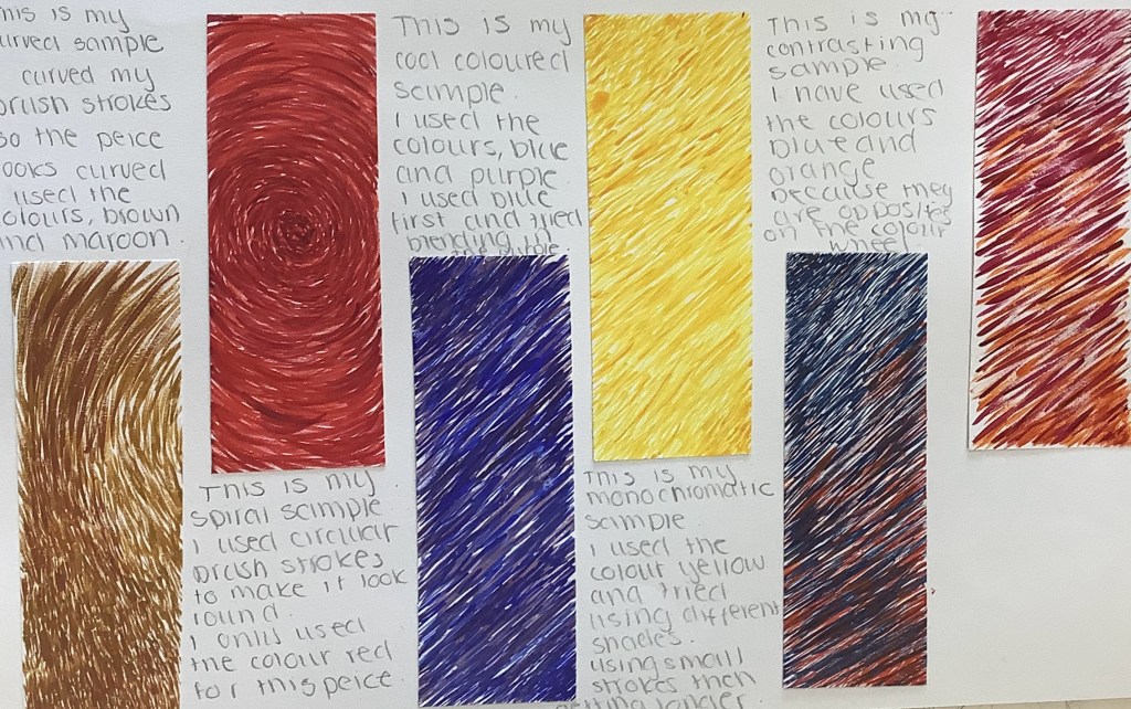 GCSE art landscape scheme of work