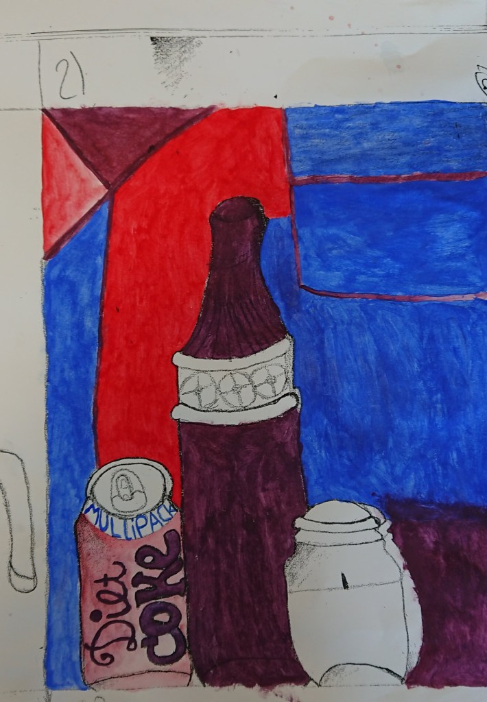 still life painting art project