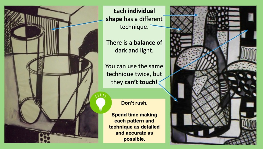 abstract still life art lessons learning resources