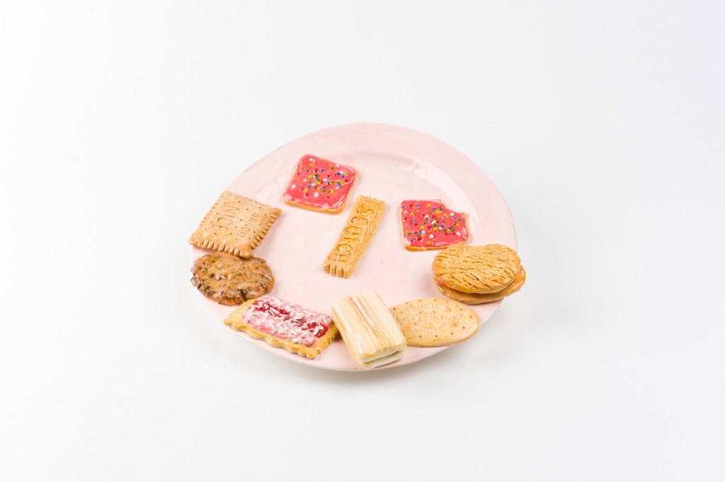 Mechelle Bounpraseuth assorted biscuits artwork clay