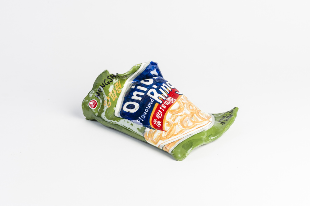 Mechelle Bounpraseuth food art - onion rings