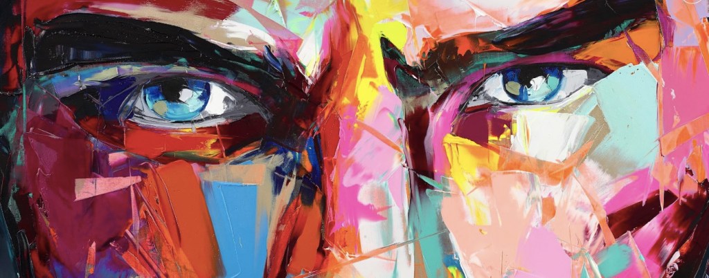 Francoise Nielly closeup Untitled 938 painting close up textures colours