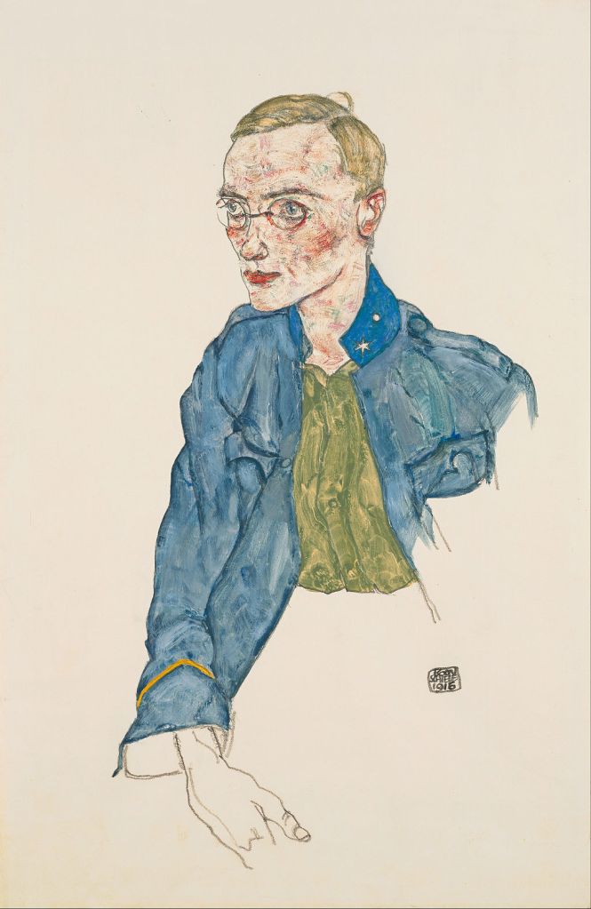 Egon Schiele information - One-Year Volunteer Lance-Corporal, 1916