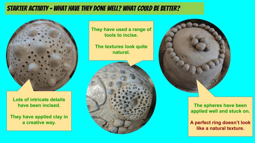 School ceramic lesson ideas