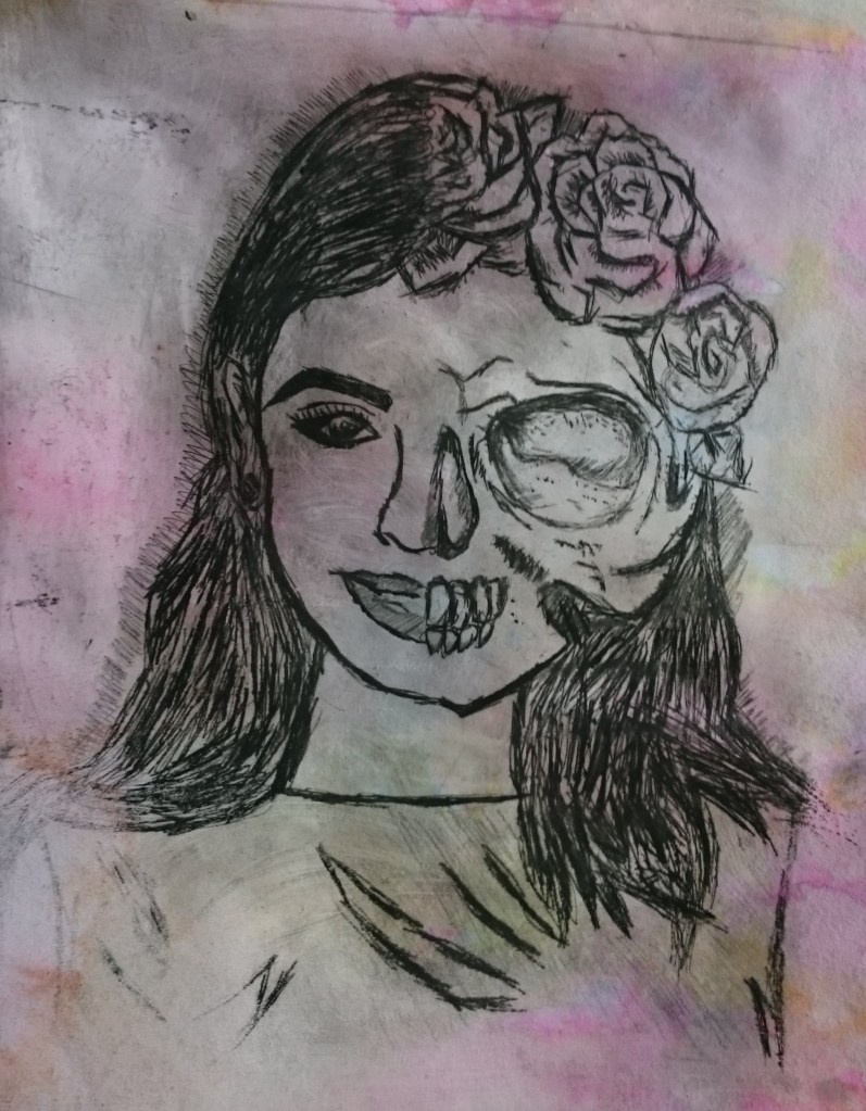 drypoint etching lesson ideas