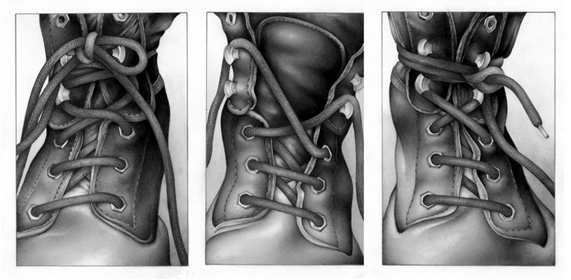Cath Riley Boots Drawings