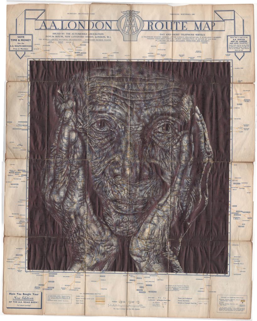 Mark Powell Biro Map artwork