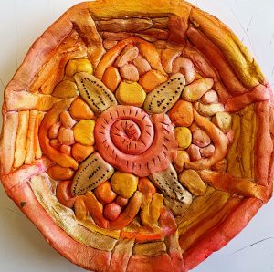 Coil bowl clay project Ks3