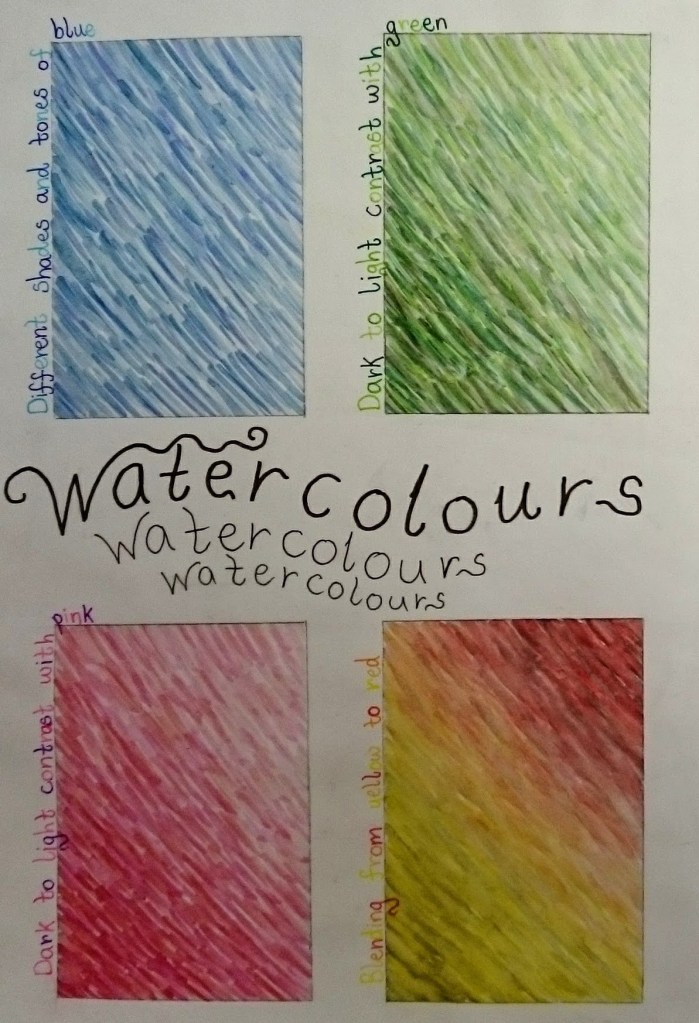 watercolour painting technique