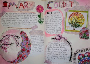 KS3 art textiles lessons - Mary Corbett
