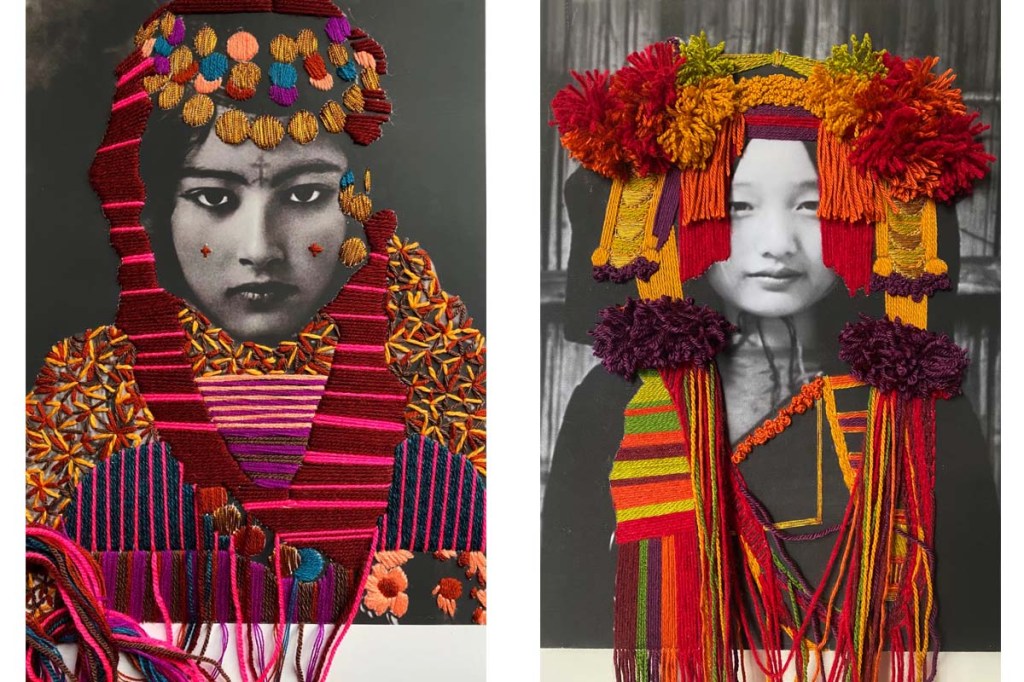 Victoria Villasana textile art work