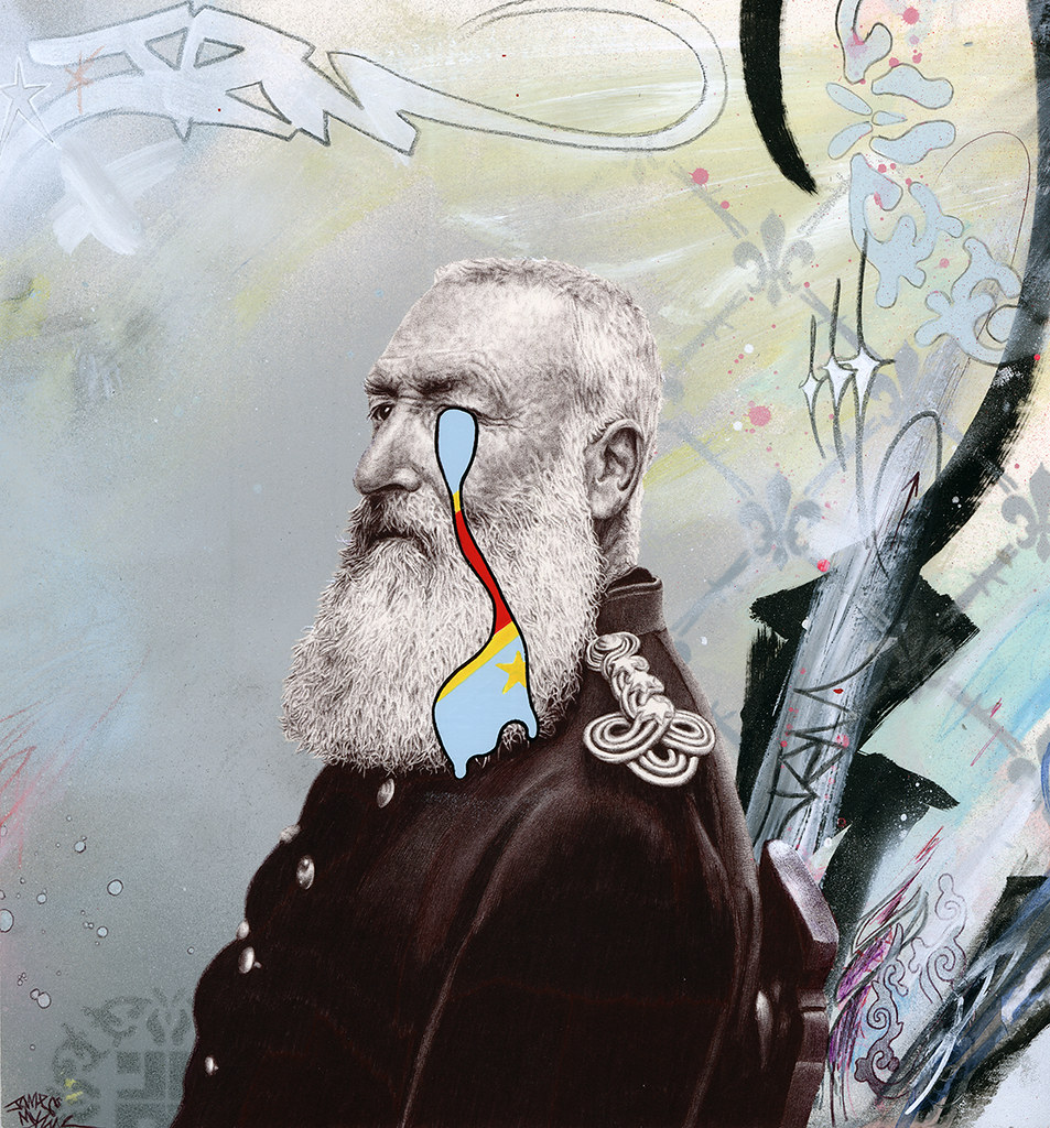 James Mylne - famous biro pen portraits