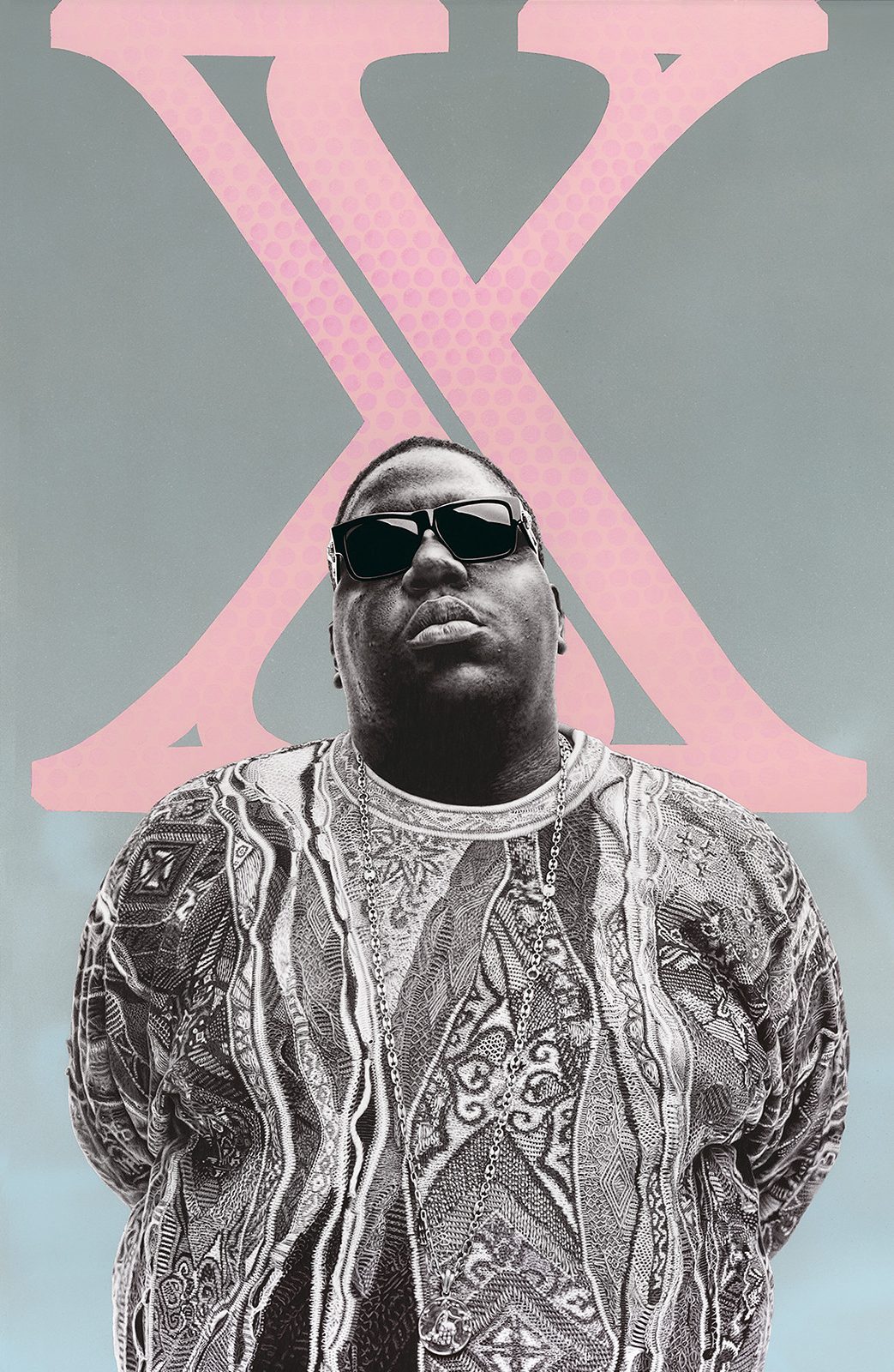 James Mylne - Biggie Smalls - biro pen portrait