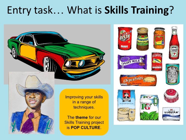 GCSE Art Skills Project