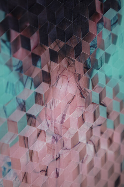 David Samuel Stern Woven Portraits - art & photography lesson