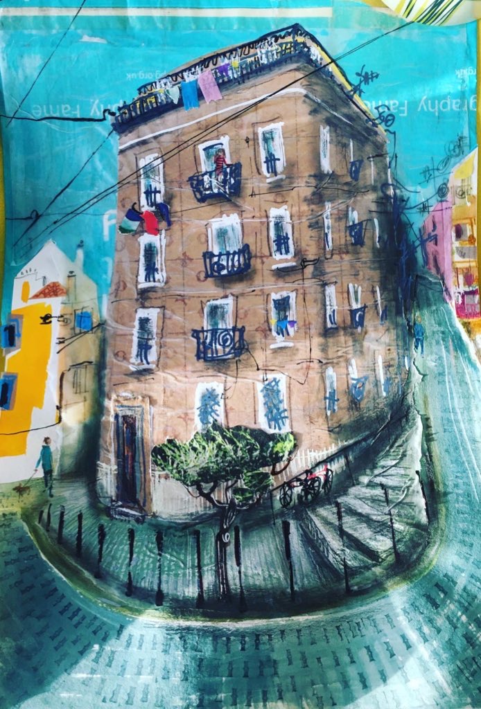 Andrea Joseph - mixed media architecture artist