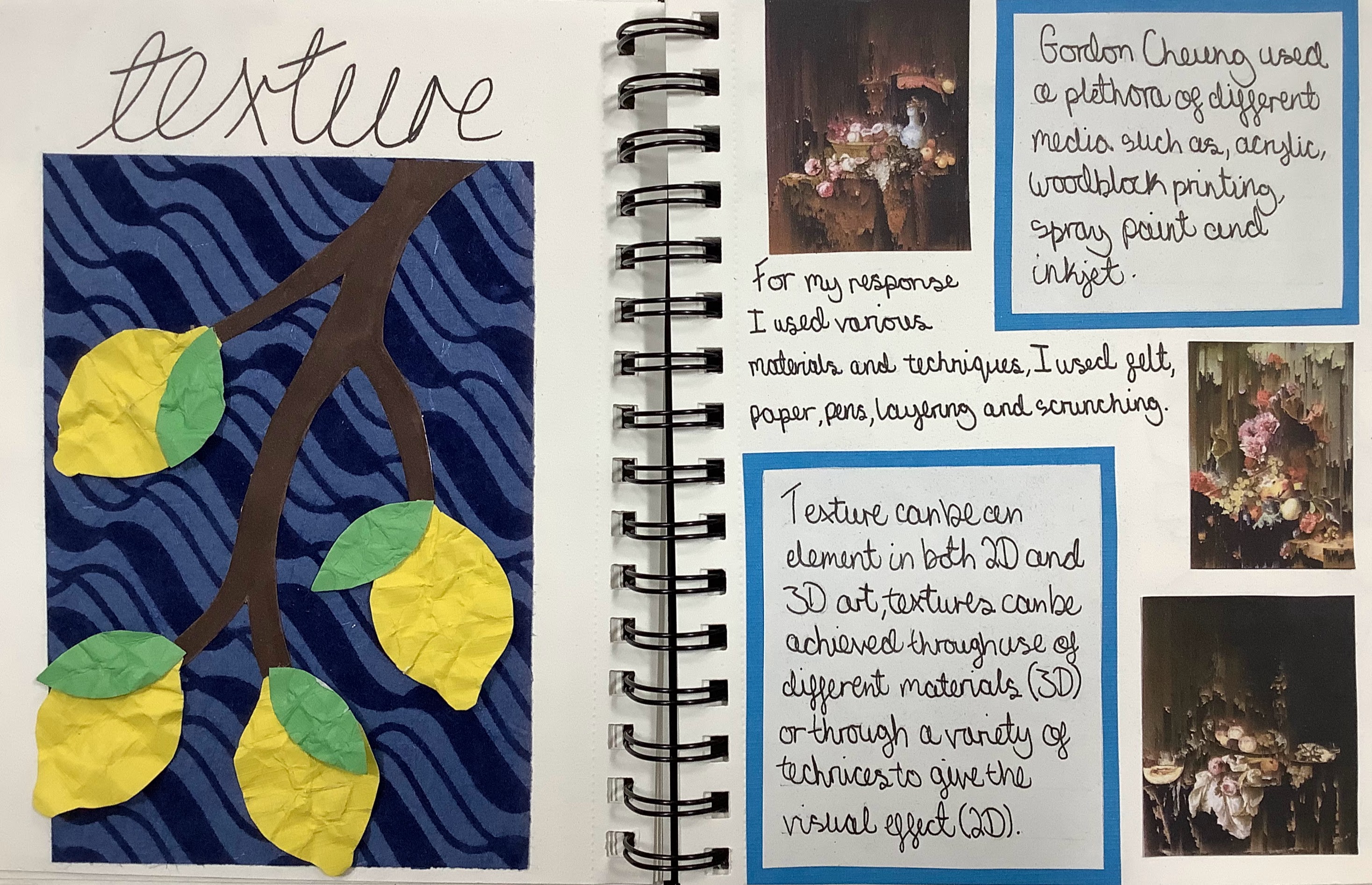 Visual Elements of art - texture