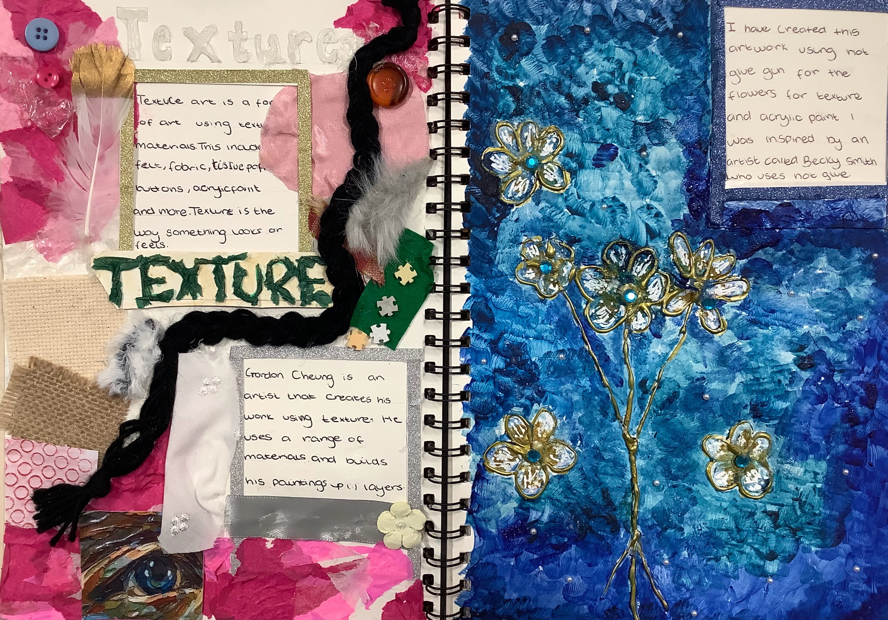 Formal Element - Texture in art