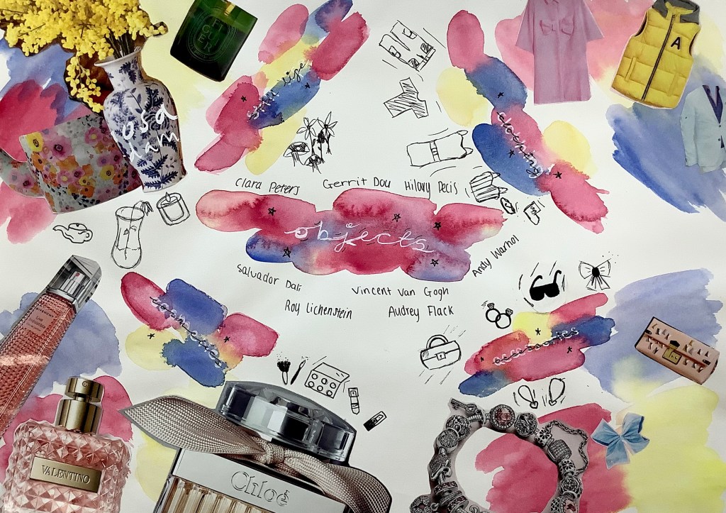 GCSE Art Scheme of Work - Objects Project - moodboard example