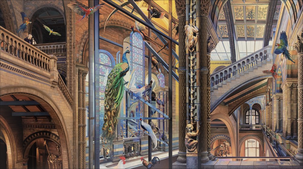 Nathan Walsh - NHM painting