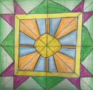 KS3 pattern design lessons with colour theory